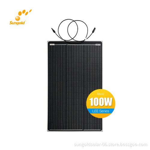 Sungold Wholesale Customizable Double-Sided ETFE Solar Panels - 60-270W for Outdoor, Yachts, and RVs